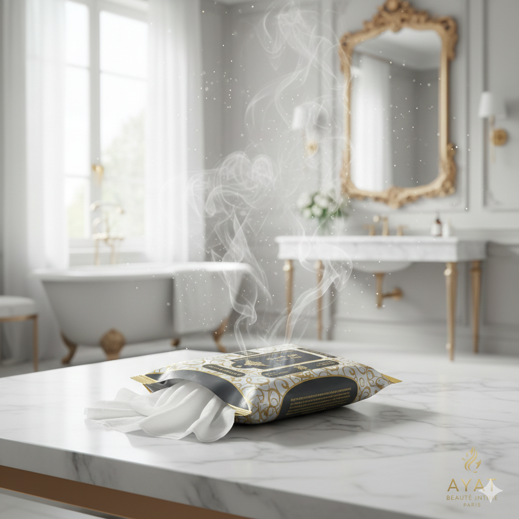 Lingettes Parfumées Corps - Pure Musk par Ayat Perfumes (30 lingettes)