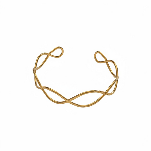 Bracelet de Bras Ondine – Courbes Marines & Élégance